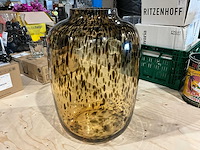 Pure craftmanship - gedecoreerde vaas ø 30 cm - afbeelding 2 van  2