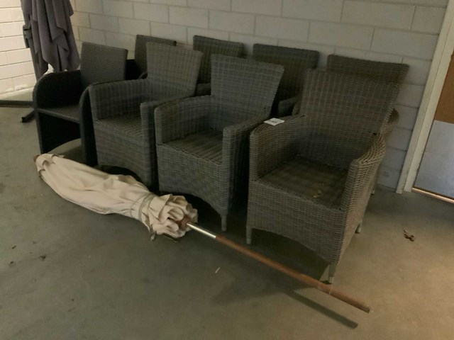 Pure tuinstoel (8x) - afbeelding 1 van  6