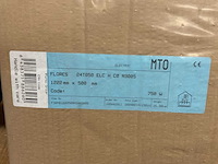 Purmo flores 24t050 1222x500mm elektrische designradiator - afbeelding 6 van  6