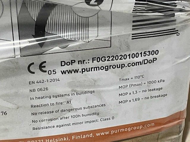 Purmo plint radiator 717w - afbeelding 5 van  6