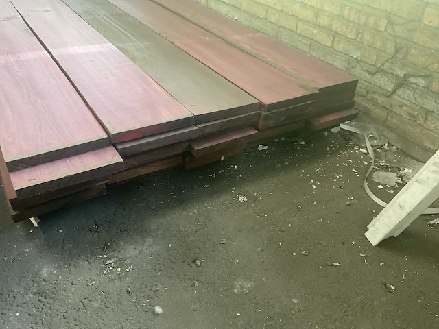 Purperhart geschaafd 25x200x2870 mm (35x) - afbeelding 2 van  4