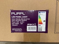 Purpl pan-bl-36w-4k-30120 led paneel met opbouwframe (4x) - afbeelding 3 van  5