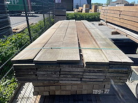 Purple heart planken fijnbezaagd 3350x200x25mm (35x) - afbeelding 1 van  3
