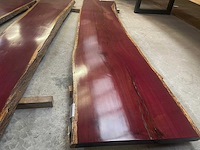 Purple heart tafel 4000x850x65mm - afbeelding 2 van  2