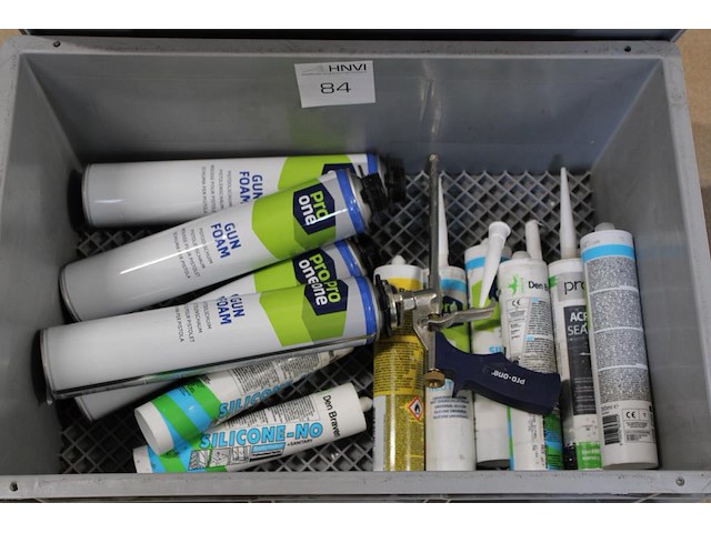 Purschuim en kitten in kunststof krat. - afbeelding 3 van  3