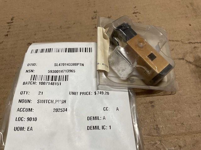 Push switch (21x) - afbeelding 2 van  4