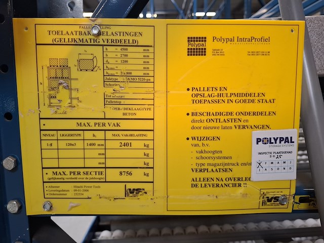 Push trough stelling, polypal - afbeelding 2 van  10