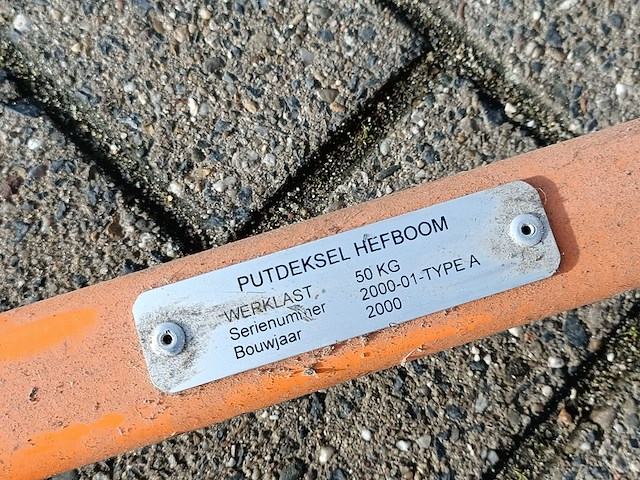 Putdeksel hefboom, mfs, 2000 - afbeelding 3 van  5