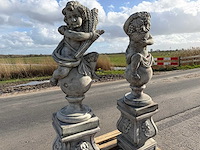 Putti op sokkel(2x) - afbeelding 4 van  4