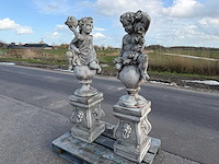Putti op sokkel(2x) - afbeelding 6 van  6