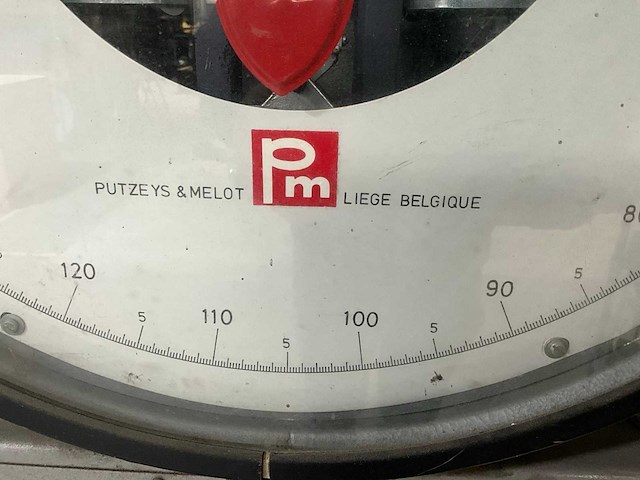 Putzeys&melot p672 weegschaal - afbeelding 3 van  8