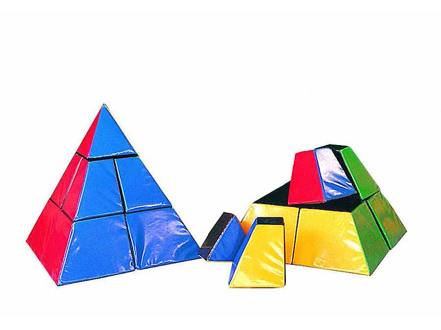 Puzzelpiramide 9 delig - afbeelding 1 van  3