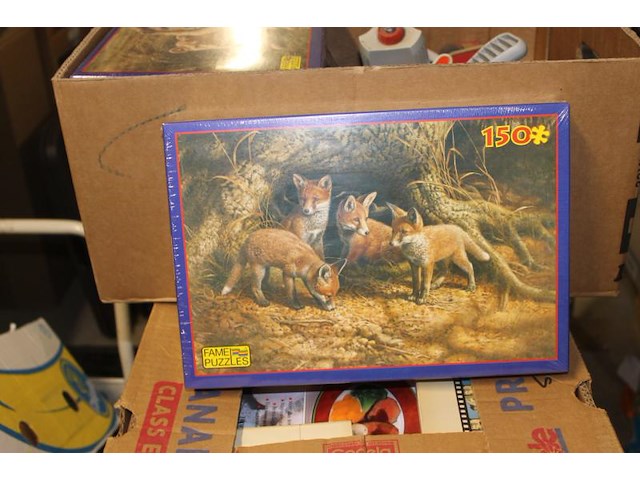 Puzzle vos 1 stuks - afbeelding 1 van  3
