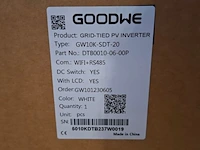 Pv inverter, goodwe, gw10k-sdt-20 - afbeelding 5 van  5