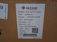 Pv inverter, goodwe, gw5k-dt - afbeelding 3 van  3