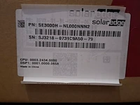 Pv inverter solaredge, se3000h - afbeelding 8 van  8