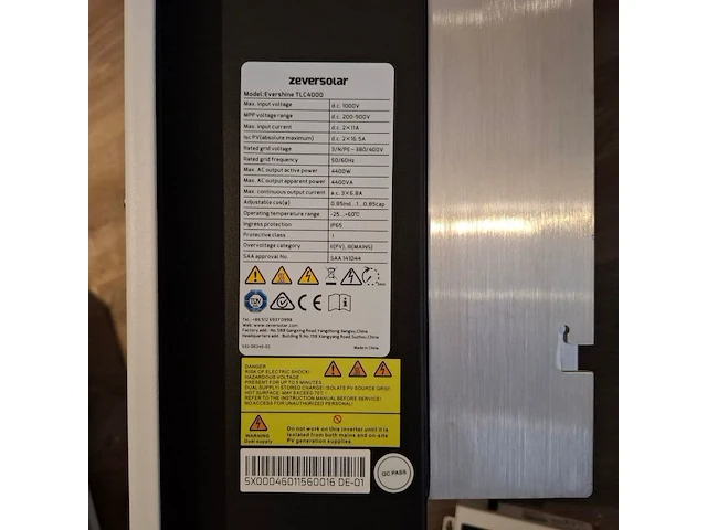 Pv inverter solis, s5-gr3p12k - afbeelding 7 van  7