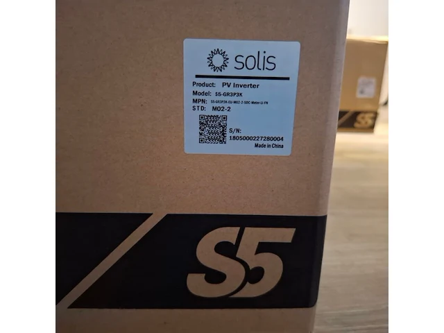 Pv inverter solis, s5-gr3p3k - afbeelding 2 van  3