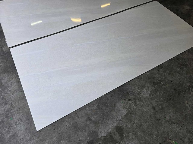 Pvc 280x122 cm - marmeren wandpaneel beige matt (10x) - afbeelding 2 van  5
