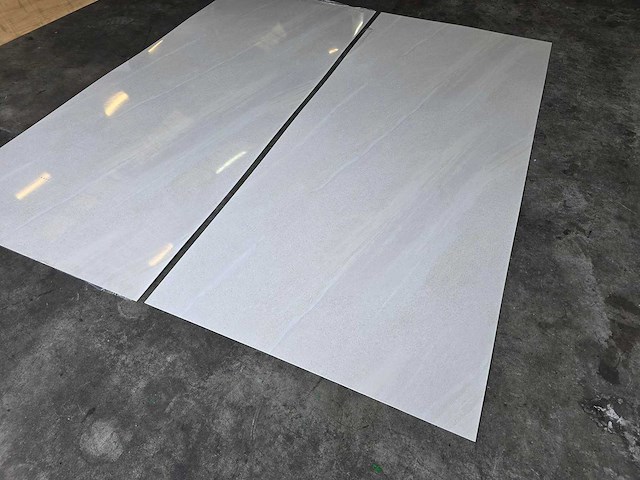 Pvc 280x122 cm - marmeren wandpaneel beige matt (10x) - afbeelding 3 van  5