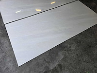 Pvc 280x122 cm - marmeren wandpaneel beige matt (10x) - afbeelding 2 van  5