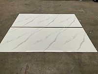 Pvc 280x122 cm marmeren wandpaneel (10x) - afbeelding 5 van  7