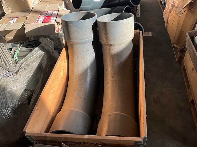 Pvc bocht ø315mm (2x) - afbeelding 2 van  4