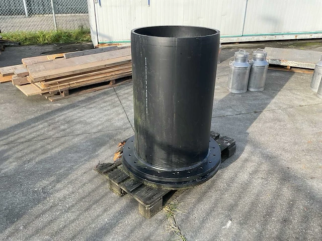 Pvc eindstuk met deksel - afbeelding 1 van  3