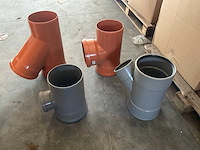Pvc hulpstukken 200mm (11x) - afbeelding 1 van  8