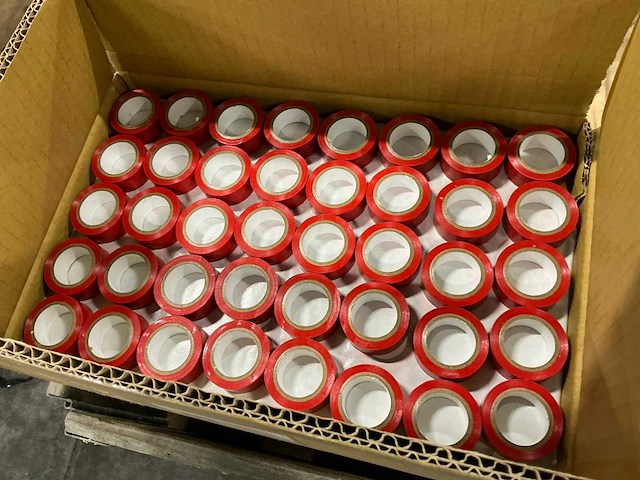 Pvc isolatietape 15x4,5mm (800x) - afbeelding 1 van  1