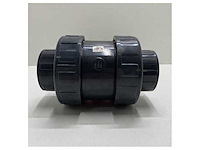 Pvc kogelkraan 2.5 inch 10 bar dn65 grijs type 2050 - afbeelding 4 van  5