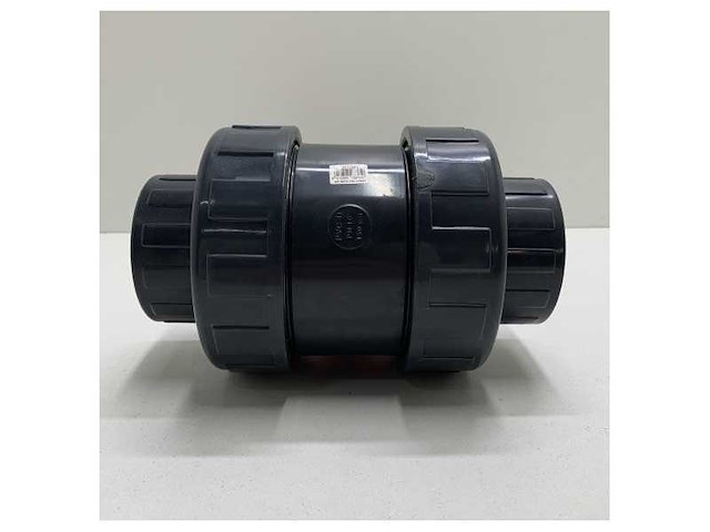 Pvc kogelkraan 2.5 inch 10 bar dn65 grijs type 2050 - afbeelding 5 van  6