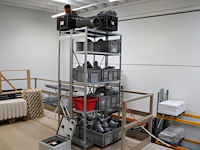 Pvc koppel stukken in diverse maten en uitvoeringen in twee stellingdelingen. - afbeelding 1 van  4