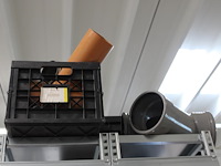 Pvc koppel stukken in diverse maten en uitvoeringen in twee stellingdelingen. - afbeelding 4 van  4