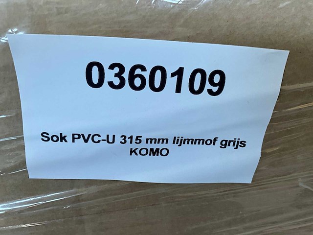 Pvc lijmmof 315mm (28x) - afbeelding 7 van  7