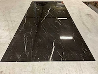 Pvc marmeren wandpaneel zwart (10x) - afbeelding 7 van  7