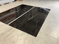 Pvc marmeren wandpaneel zwart (5x) - afbeelding 1 van  1