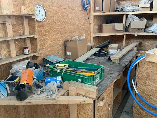 Pvc materiaal en inhoud werkplaats - afbeelding 2 van  18