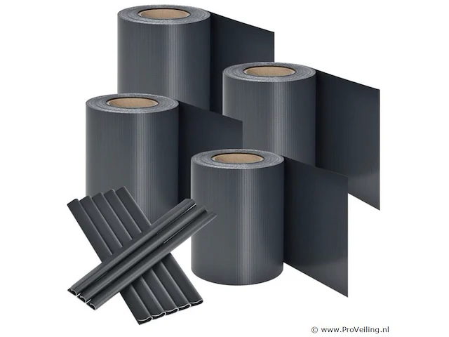 Pvc privacy strips 4 stuks - afbeelding 1 van  9