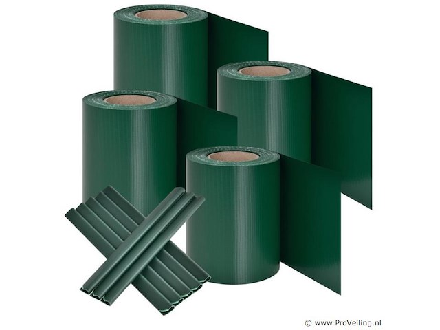 Pvc privacystrips 4 stuks - afbeelding 1 van  9