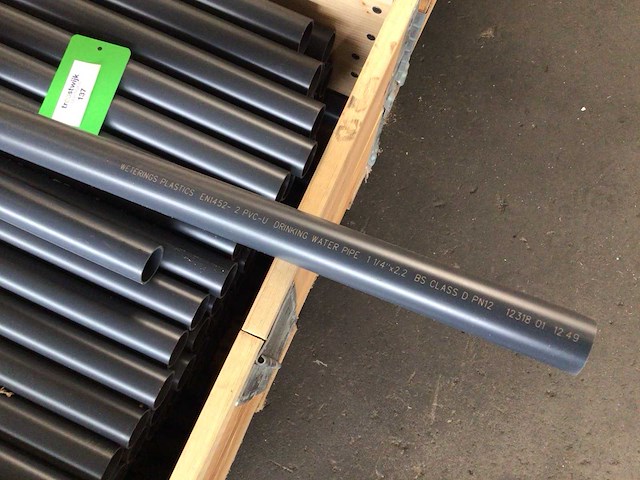 Pvc u 1 1/4 x2,2 - afbeelding 3 van  3