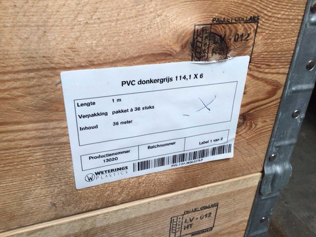 Pvc u 114 mm - afbeelding 2 van  2
