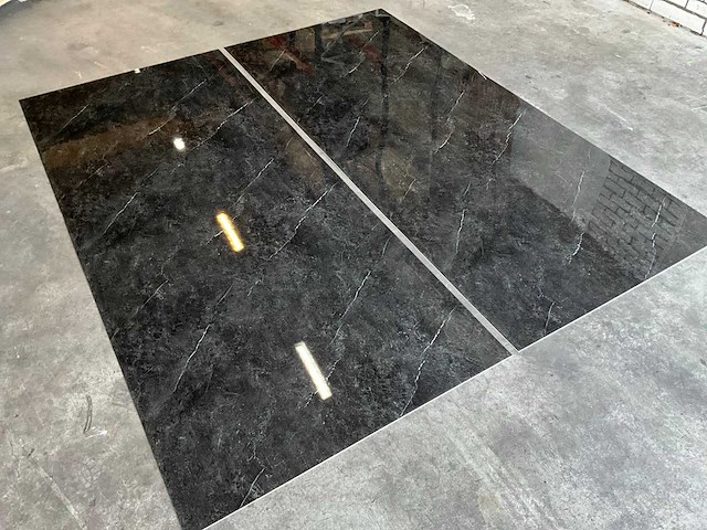 Pvc wandpaneel zwart steen (10x) - afbeelding 6 van  7