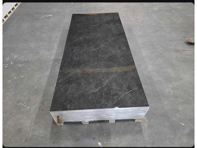 Pvc wandpaneel zwart steen (10x) - afbeelding 3 van  7