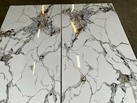 Pvc wit/ goud marmeren wandpaneel (5x) - afbeelding 3 van  11