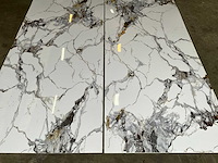 Pvc wit/ goud marmeren wandpaneel (5x) - afbeelding 4 van  11