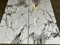 Pvc wit/ goud marmeren wandpaneel (5x) - afbeelding 6 van  11