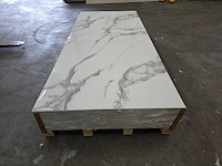 Pvc wit marmer paneel (10x)