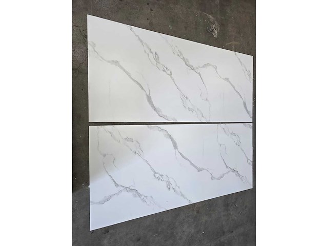 Pvc wit marmer paneel mat (10x) - afbeelding 6 van  7