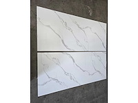 Pvc wit marmer paneel mat (10x) - afbeelding 6 van  7